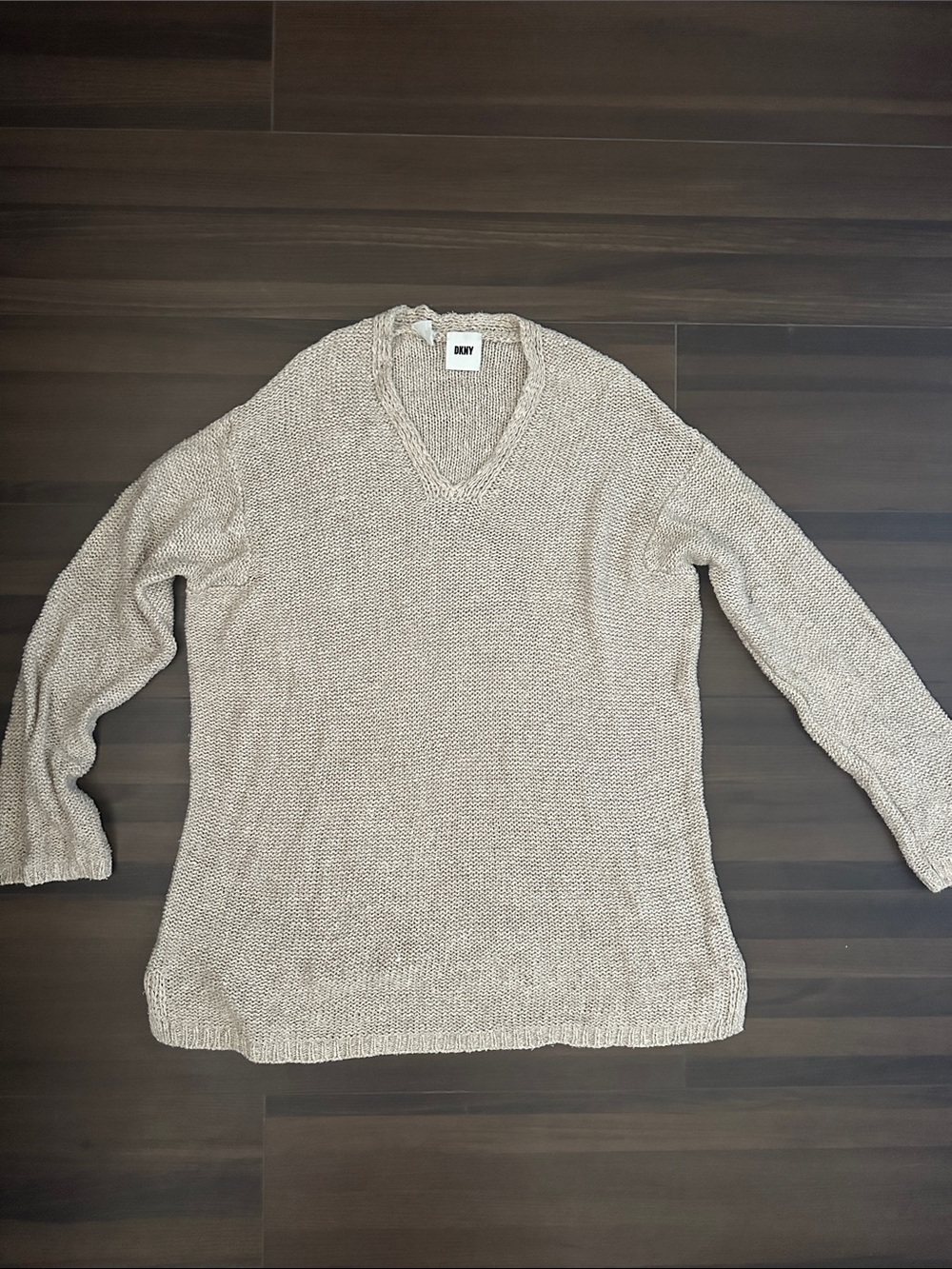 DKNY Silk Linen Sweater